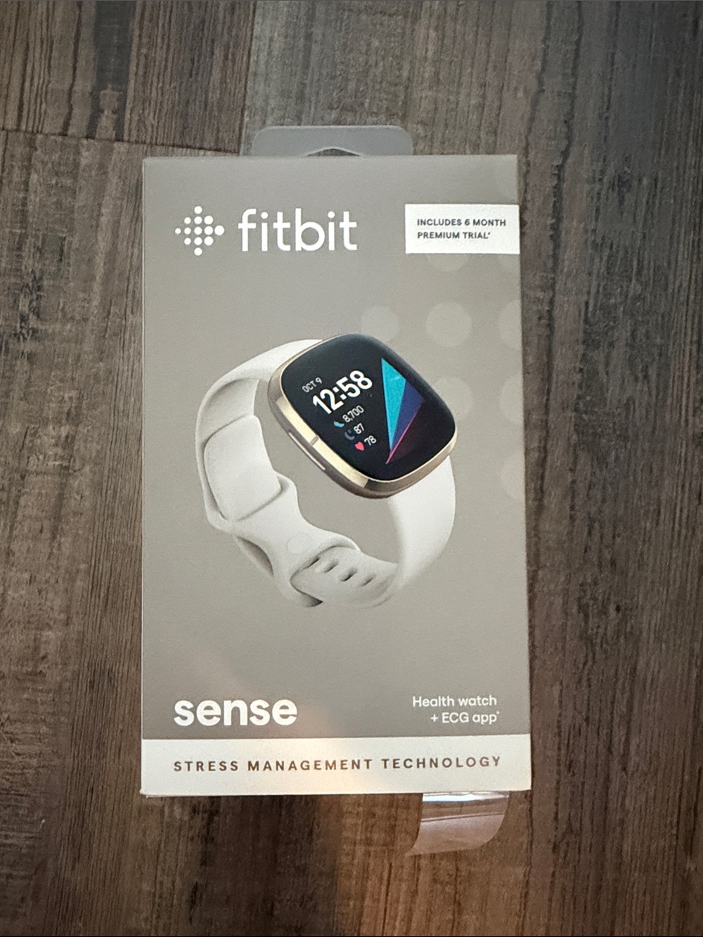 Fitbit Sense 2 Gold Case Smartwatch with 4 Bands with Box
